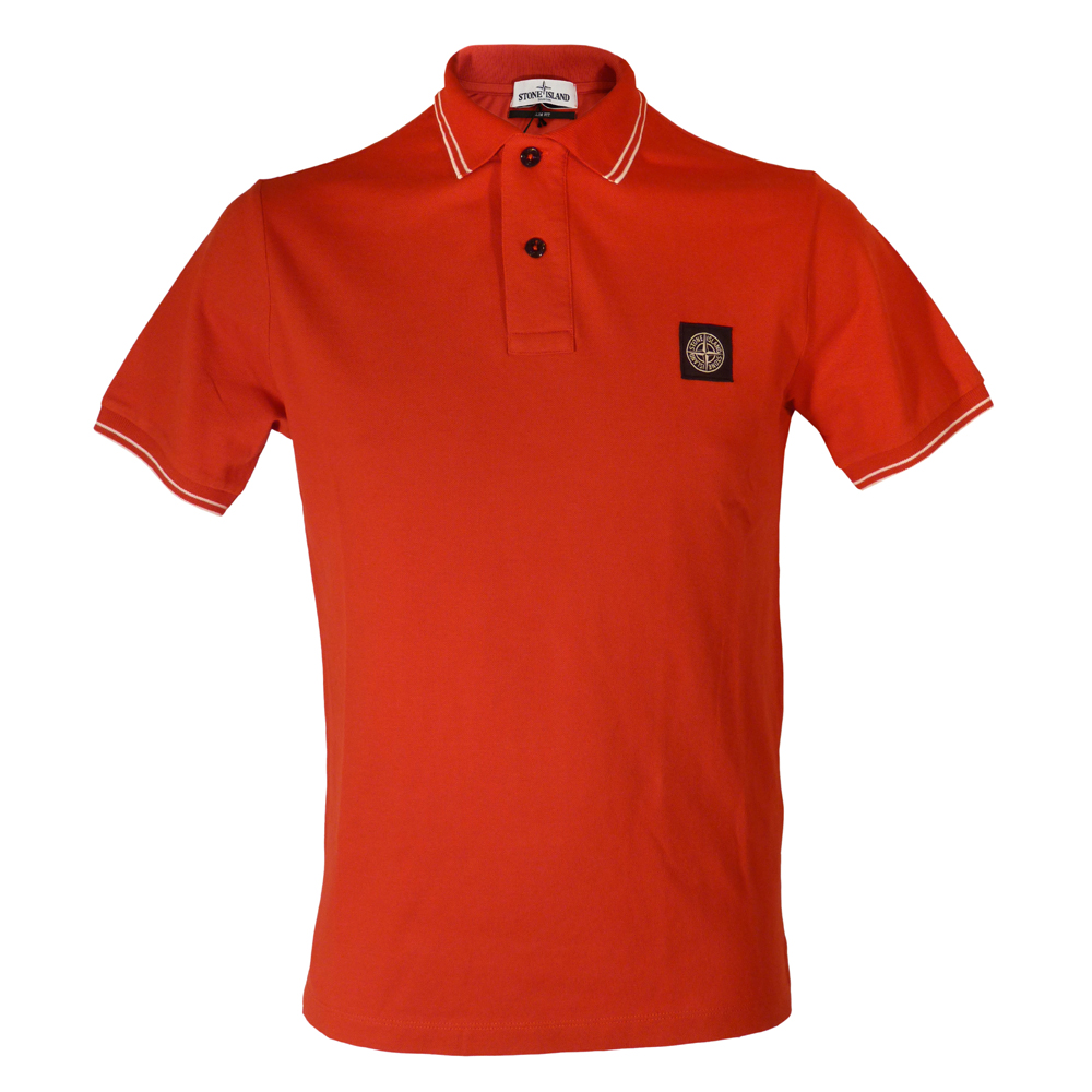 Red Slim Fit Polo