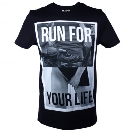 Black Run For Your Life T-Shirt