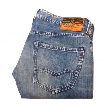 Light Blue Laserblast Technology Jeans Light Blue Waitom Laserblast Jeans
