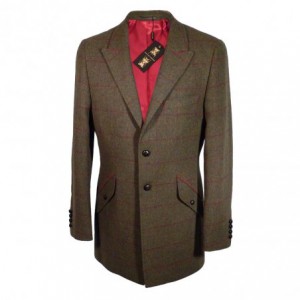 Holland Green Herringbone Coat Holland Herringbone Coat