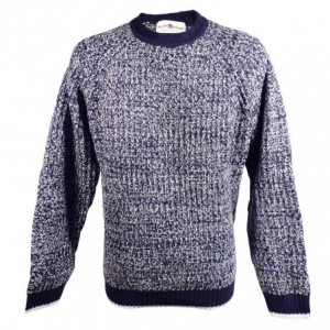ALAN PAINE Navy & Cream Snowdon Knitwear ALAN PAINE Snowdon Knitwear