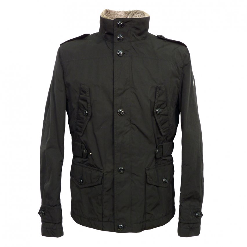 Black Flap Pocket Odire-W Jacket