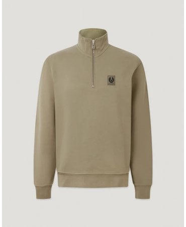 103001 FATIGUE GREEN 1/4 ZIP