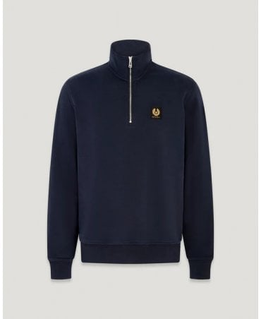 103001 NAVY 1/4 ZIP SWEATSHIRT