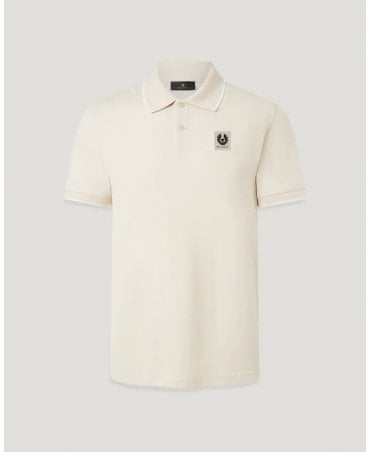 1049999 SILVER BIRCH TIPPED POLO