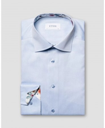 10576 BLUE SHIRT SLIM