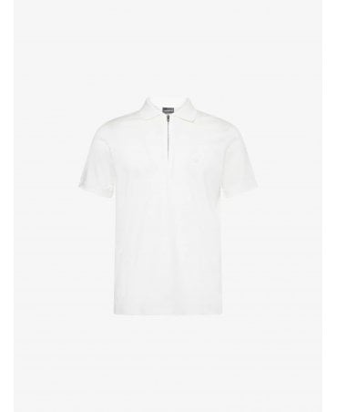 1082 CREAM ZIP POLO