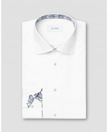 12203 SLIM FIT WHITE SHIRT
