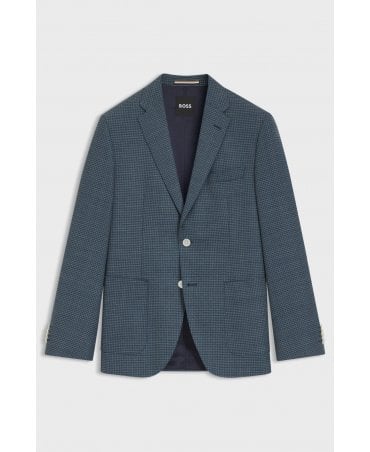 50545859 BLUE CHECK JACKET 