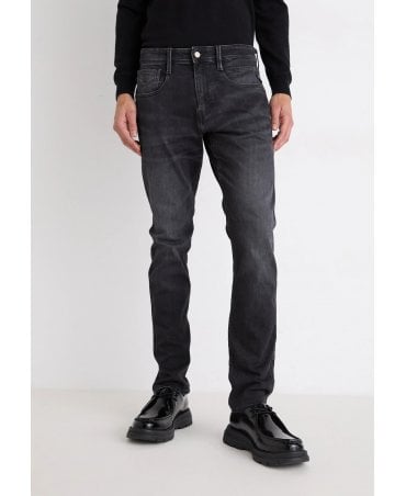 ANBASS FADED BLACK JEAN