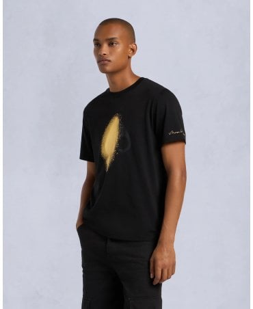 AUGUSTINE BLACK/GOLD TEE