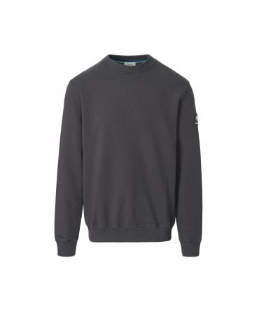 BADGE LOGO ANTHRACITE SWEATSHIRT