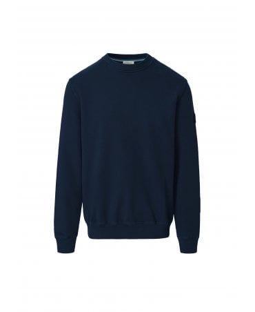 BADGE LOGO NAVY SWEATSHIRT
