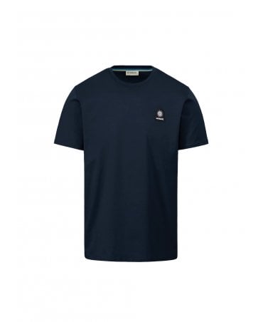 BADGE LOGO NAVY TEE