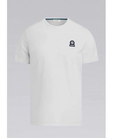 BADGE LOGO WHITE TEE