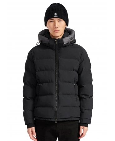 BANKS BLACK PUFFER