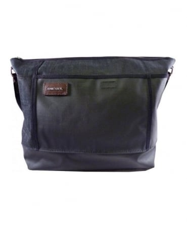 Black And Charcoal Cross Bag