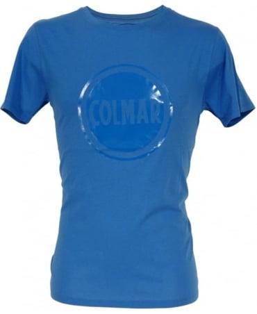 Blue 7564W Central Logo T-shirt