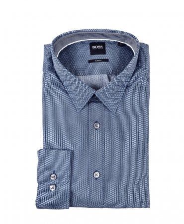 Blue Lukas Regular Fit Shirt