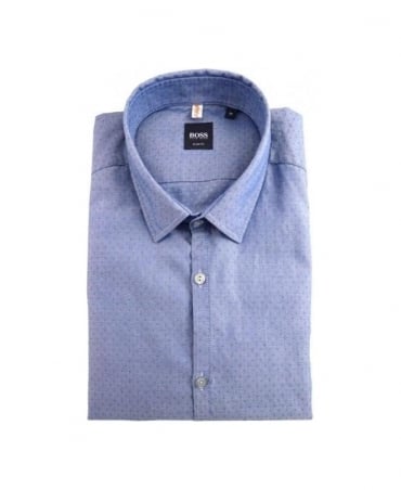 Blue Pancho_1 Slim Fit Shirt
