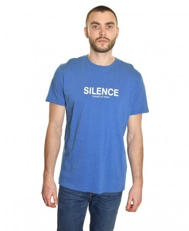 Blue 'Perry' Crew Neck T-Shirt