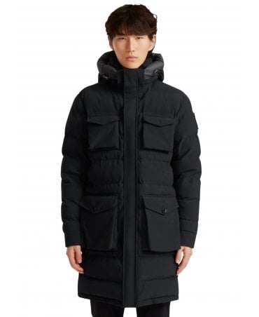 BRANKSOME BLACK LONG PUFFER