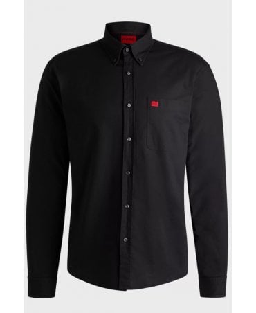Button-down slim-fit shirt in Oxford cotton