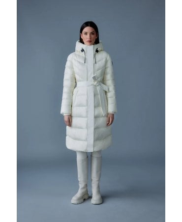 Coralia Cream Lightweight Padded Coat 