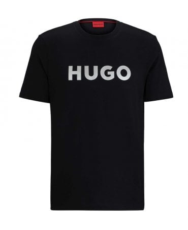 Cotton-jersey T-shirt with logo print