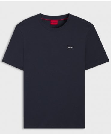Cotton-jersey T-shirt with logo print