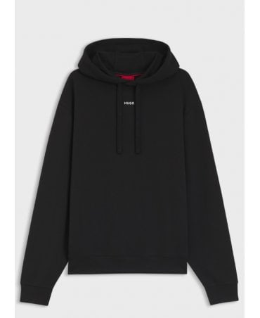 Cotton-terry hoodie with logo print