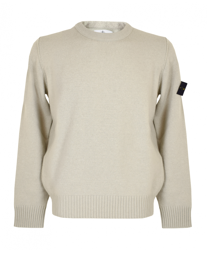 Cream Knitwear Crew Neck Jumper