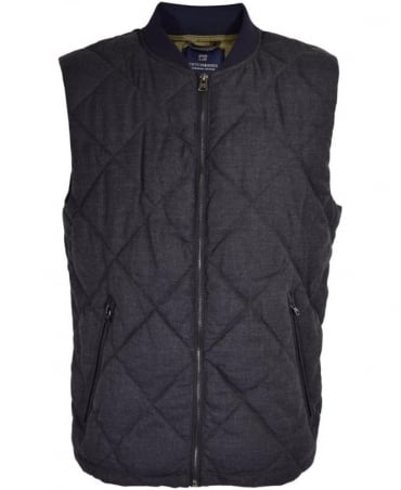 Dark Grey Blouson Gilet 