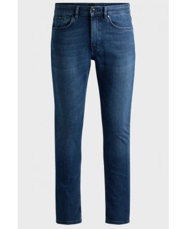 Delaware Slim-fit jeans in pure-blue comfort-stretch denim