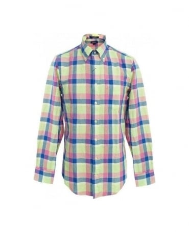 Garden Green Nantucket Linen Shirt 349210