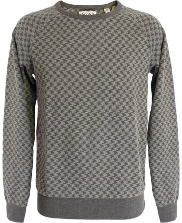 Grey Hounds Tooth Sweatshirt