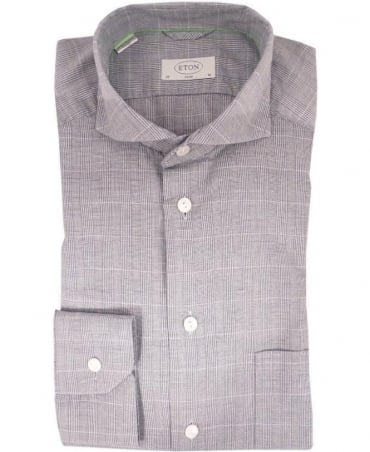 Grey Slim Fit 03717654815 Shirt