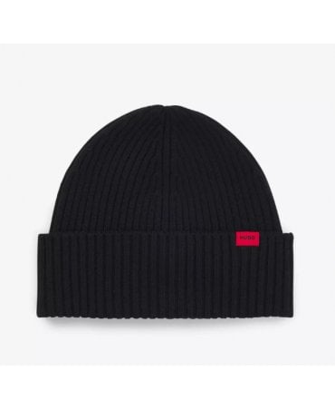 Hugo Black Beanie 