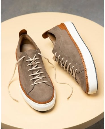 LOPES TAUPE NUBUCK TRAINER