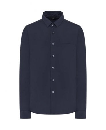Luxury Italian Navy Slim fit shirt by DUNO 