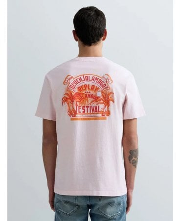 M3400 PINK JALAMAGO BEACH TEE