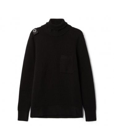 MAS5320 BLACK KNITWEAR