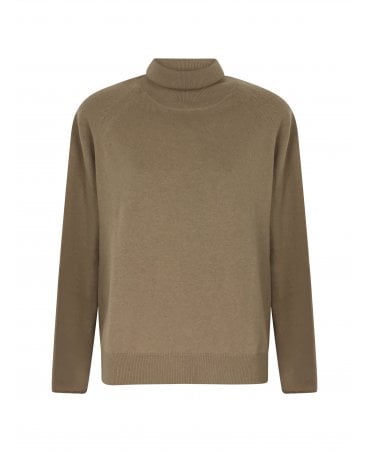 Massa Camel Polo Neck Jumper