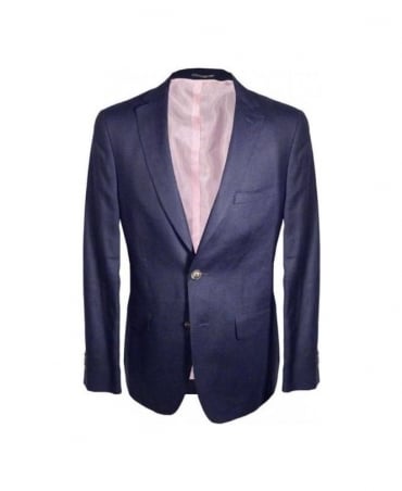 Navy 76023 Double Vent Jacket