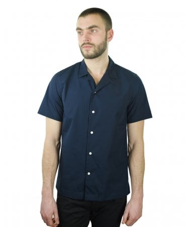 Navy Brandon Short Sleeve Shirt