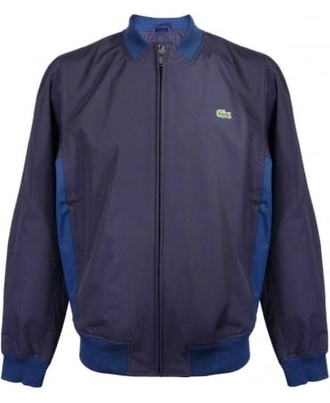 Navy Two Tone BH7726 Full Zip  Blouson