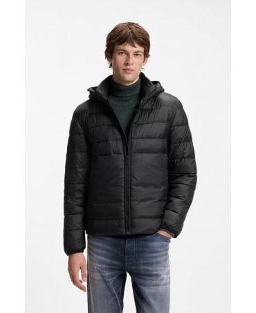 ODENNI BLACK PUFFER JACKET