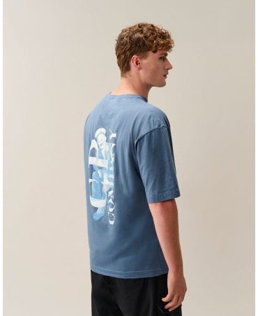 ORION BLUE 30/1 JERSEY SHORT SLEEVE BRITISH SAILOR TEE