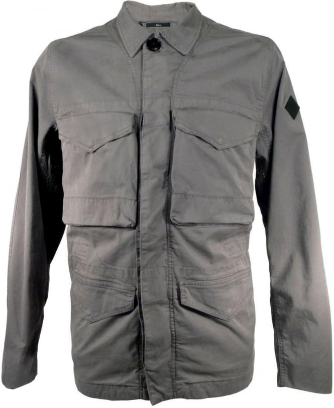 Paul Smith Grey JNFJ 245P B13 Four Pocket Field Jacket - Outerwear from ...