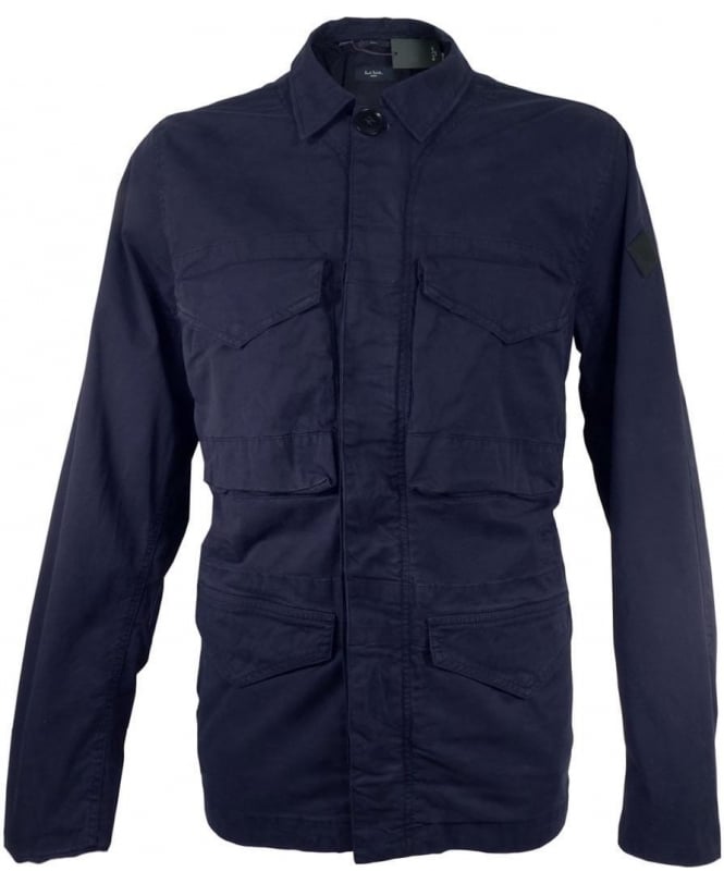 Paul Smith Navy JNFJ 245P B13 Four Pocket Field Jacket - Outerwear from ...
